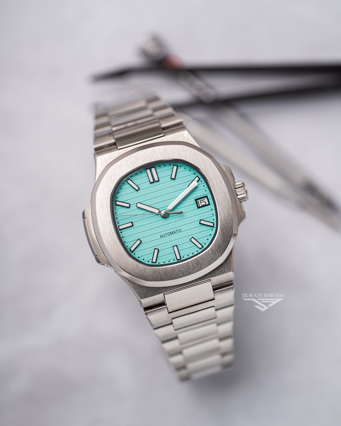 Tiffany Nautilus 5711 Homage Custom Mod Watch