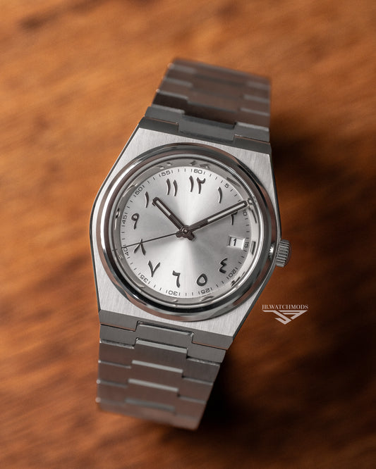 PRX Homage Custom Built Watch Silver Dial