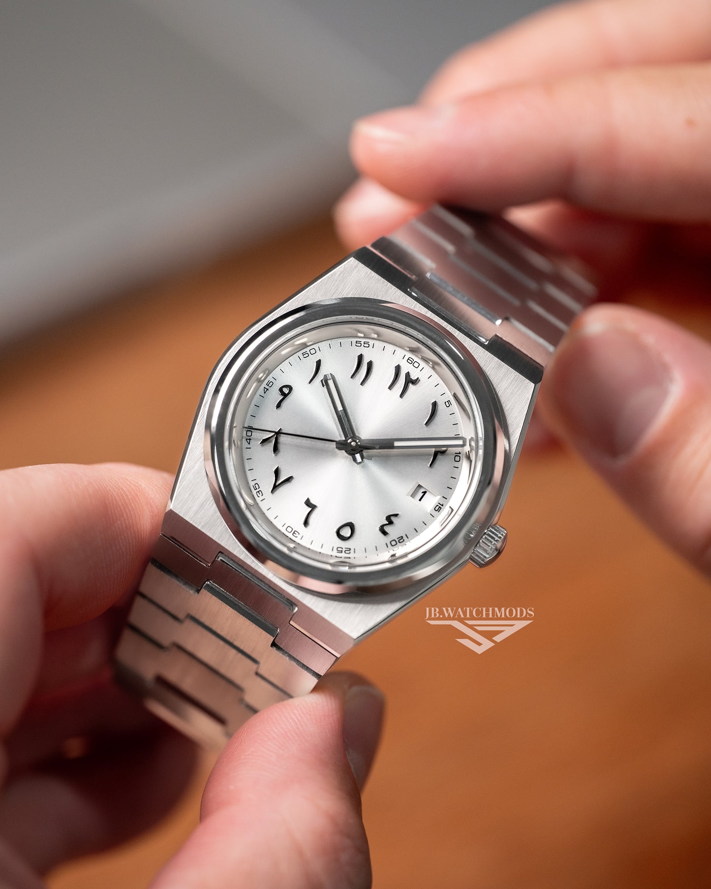 PRX Homage Custom Built Watch Silver Dial