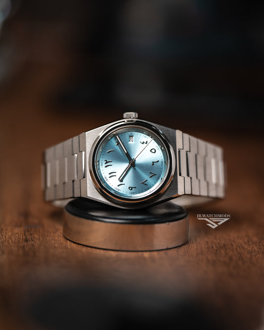 PRX Homage Custom Built Watch Blue Dial