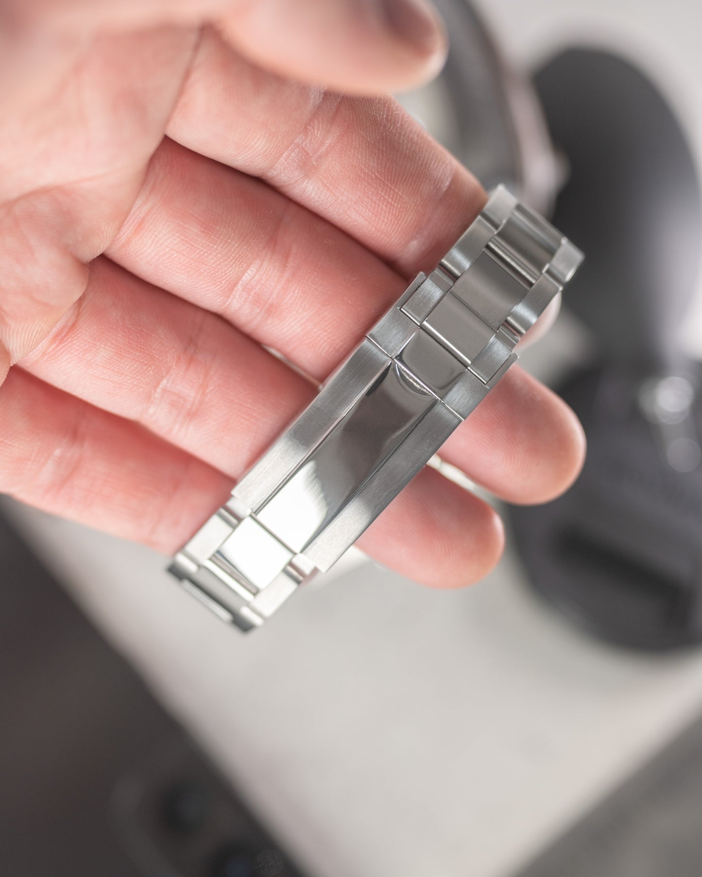 BELL Handmade VK63 Meca-Quartz Chronograph Watch in Silver and White Panda Dial