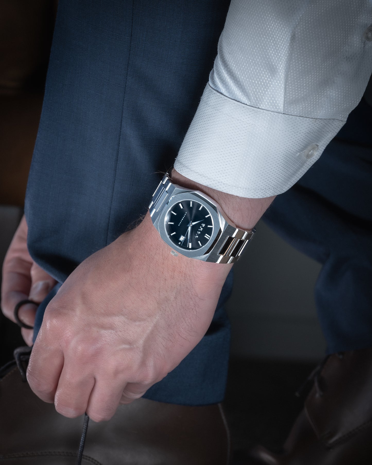 Bell Watch Company 40mm Stainless Steel Automatic Watch