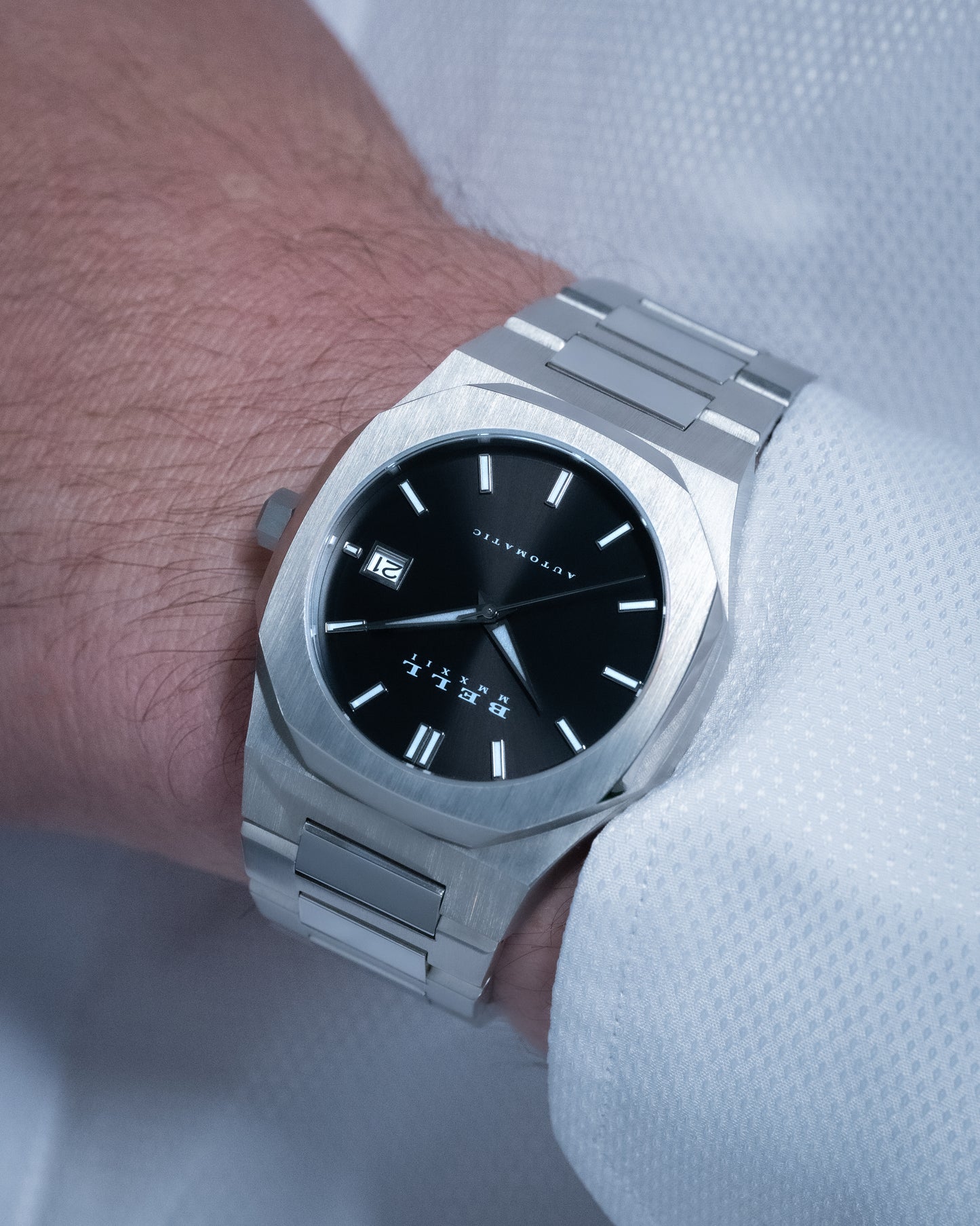 Bell Watch Company 40mm Stainless Steel Automatic Watch