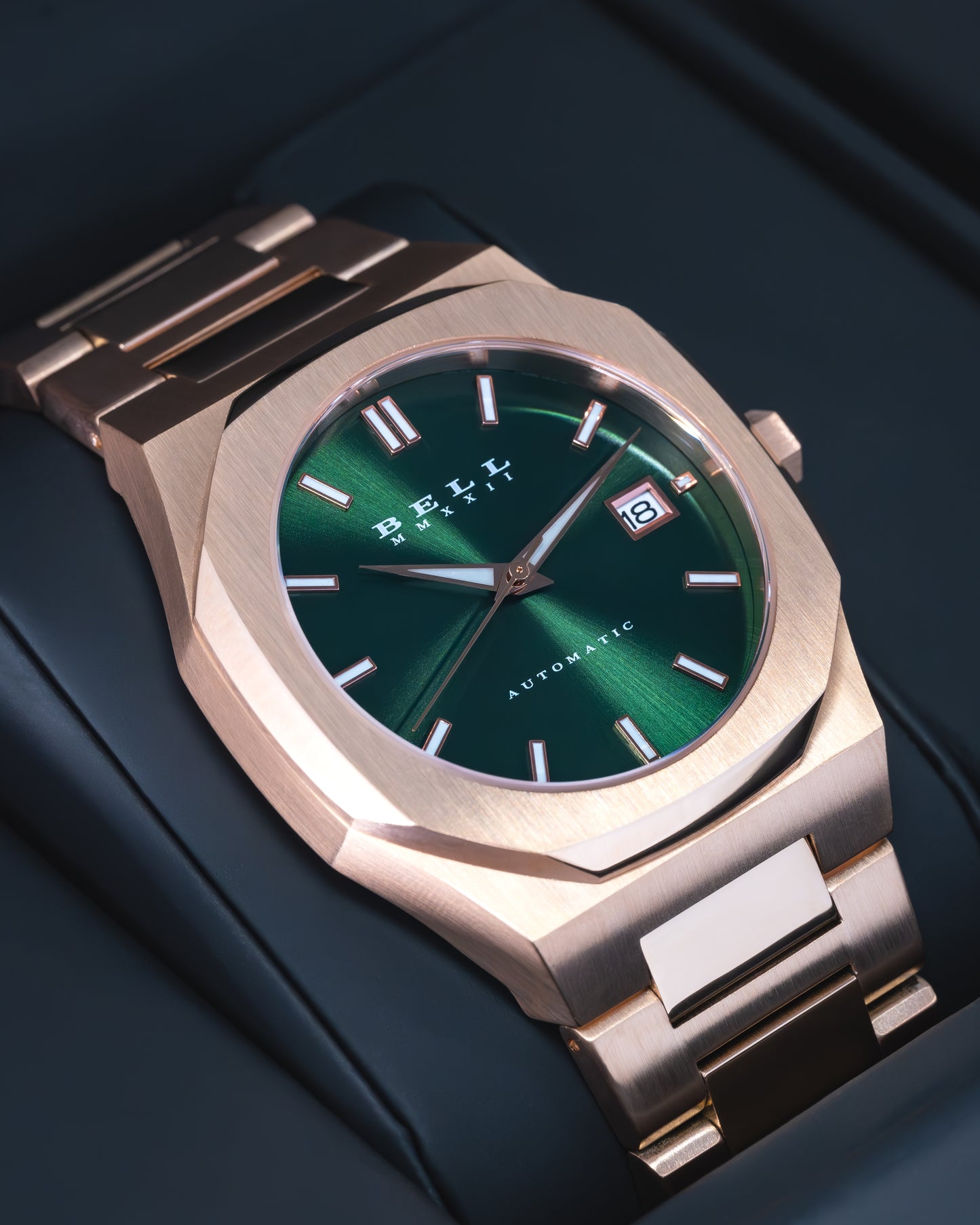 Bell Watch Company 40mm Rose Gold Automatic Watch