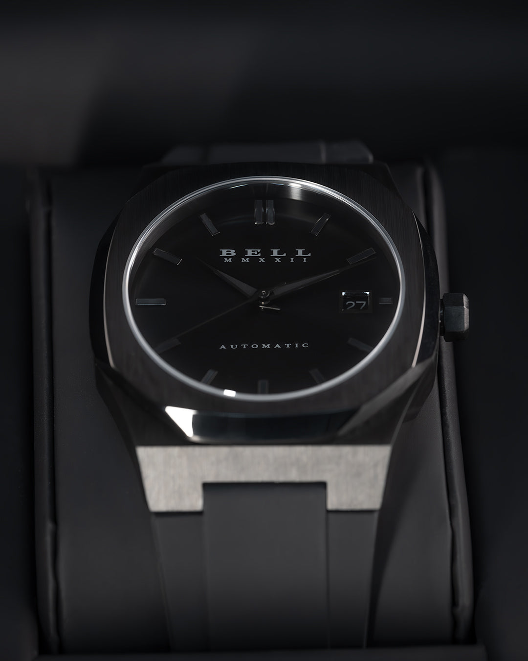 Bell Watch Company 40mm Blackout Stealthy Automatic Watch