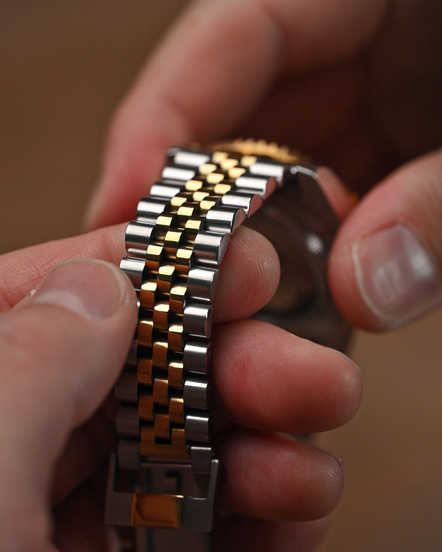 Bell Handmade Two Tone GRNR GMT NH34 Automatic Watch