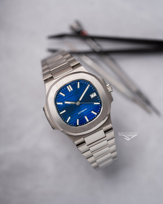 Blue Nautilus 5711 Homage Custom Mod Watch