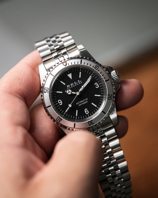 BELL Handmade NH35 Vintage Sub Silver Bezel
