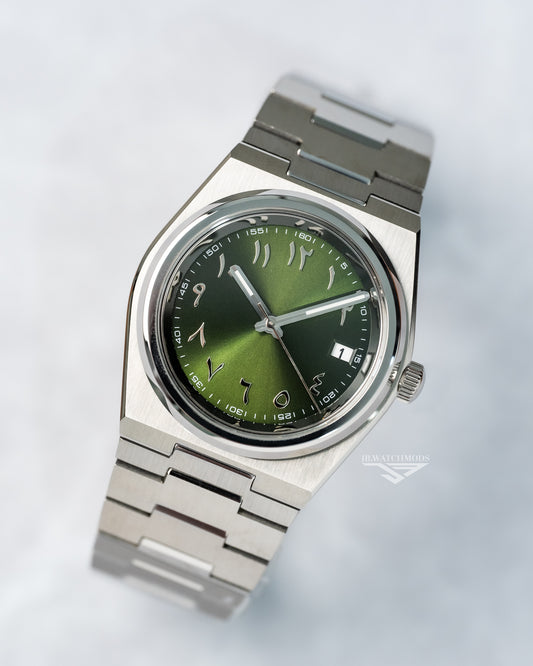 PRX Homage Olive Dial Custom Built Watch