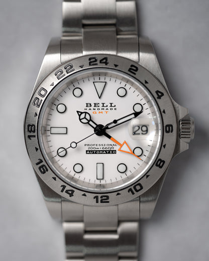 BELL Handmade NH34 GMT Watch "Explorer II"