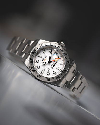 BELL Handmade NH34 GMT Watch "Explorer II"