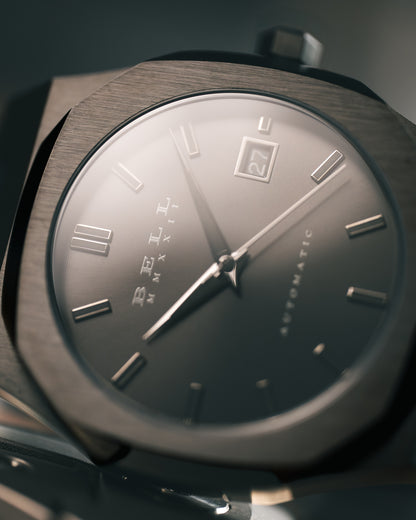 Bell Watch Company 40mm Blackout Stealthy Automatic Watch