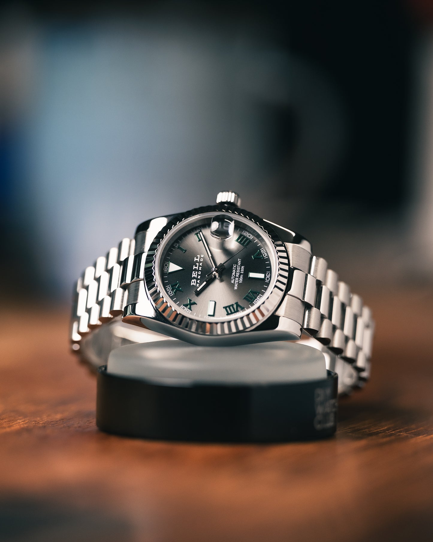 Bell Handmade Silver Wimbledon NH35 Automatic Watch