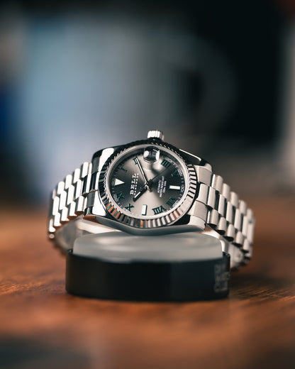 Bell Handmade Silver Wimbledon NH35 Automatic Watch