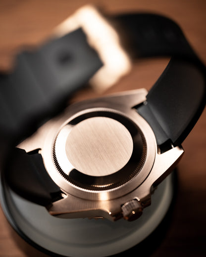 Bell Handmade Rose Gold Yacht Master NH35 Automatic Watch