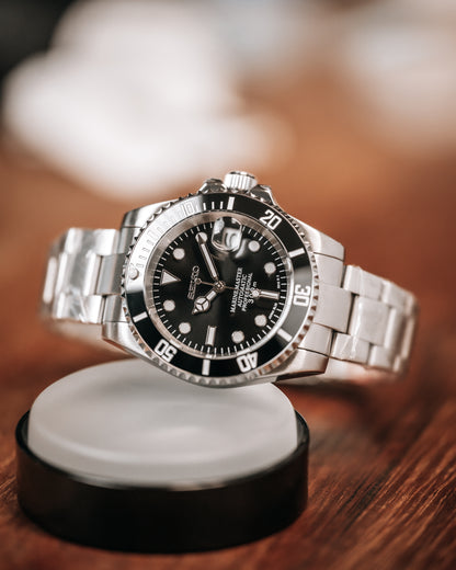 JB.WATCHMODS Custom Seiko Mod Submariner Watch