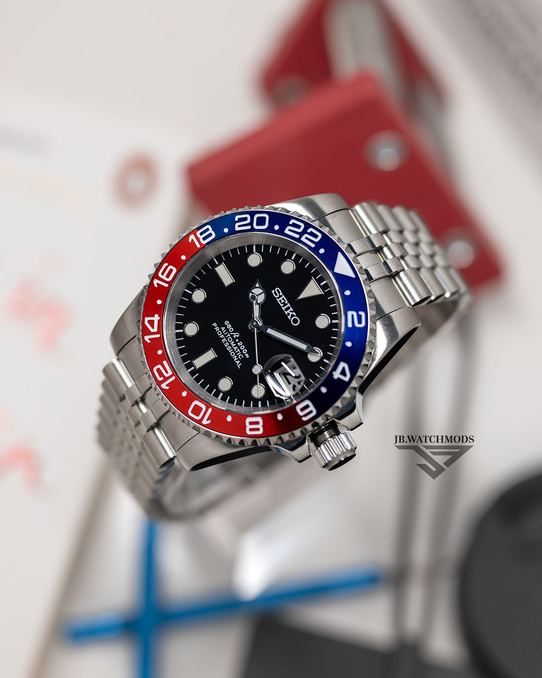 Seiko 2024 mod pepsi